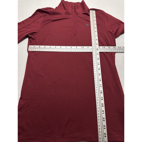 Ariat Tek Cold Series 1/4 Zip Long Sleeve Shirt Outdoors Equestrian Size Small - Picture 7 of 11